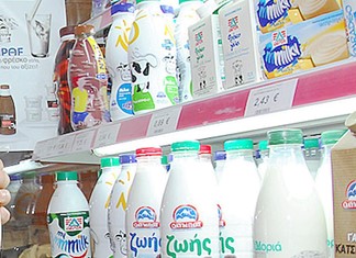 Μεγάλες απώλειες στην αγορά του γάλακτος - "Κρατάει" η θεσσαλική "Όλυμπος"
