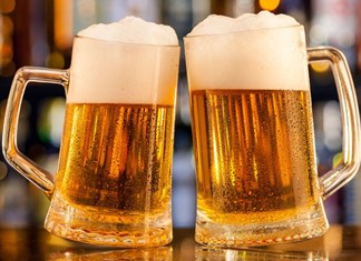 Η μπύρα προηγείται με ποσοστό 76.9% στα αλκοολούχα