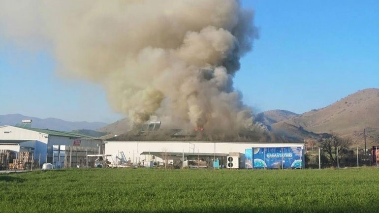 Μεγάλες οι ζημιές στο τυροκομείο του Υφαντή